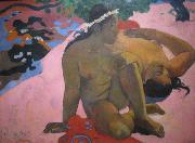 Paul Gauguin What, are you Jealous oil